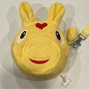 Jammy | Rody the Yellow Llama Plush Wristlet